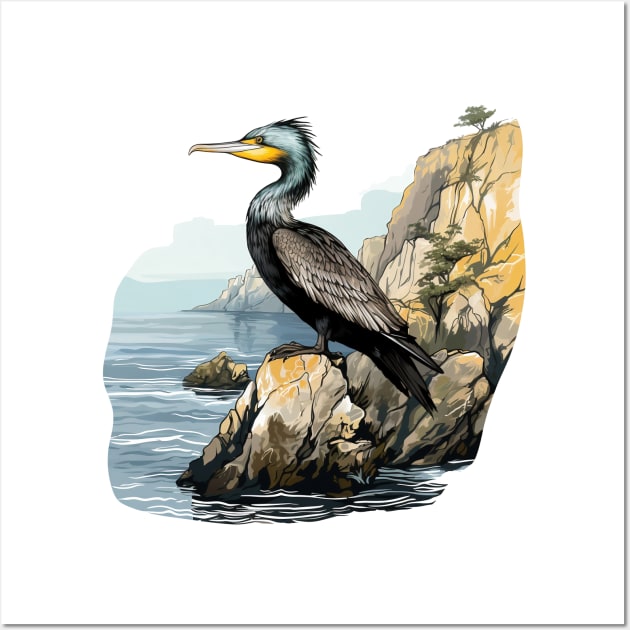 Cormorant Wall Art by zooleisurelife